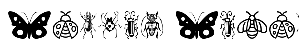 Insect Icons font preview